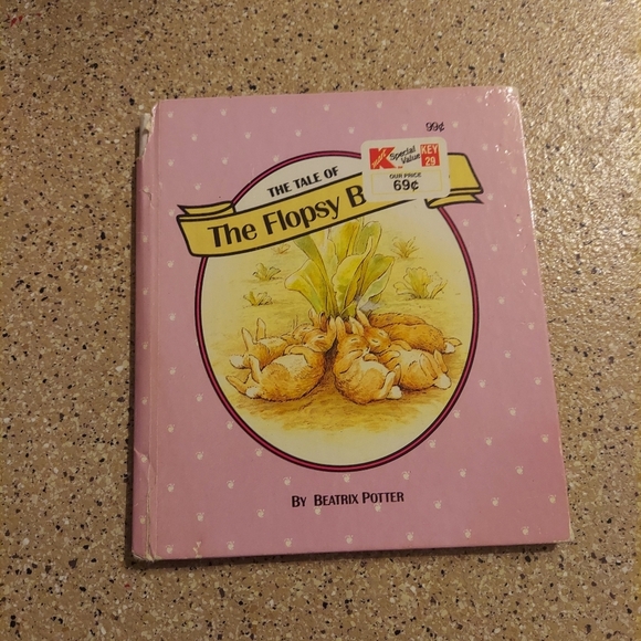 The Tale of The Flopsy Bunnies, Vintage 1990s Little Landoll Children's Book, Wr - Picture 1 of 5